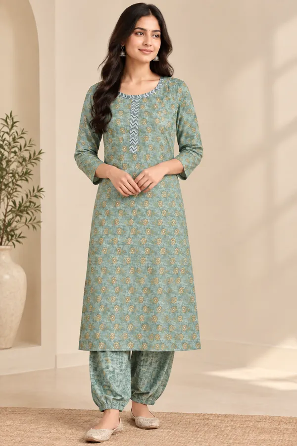 Sage_Green_Printed_Straight_Kurta_Set_for_Women