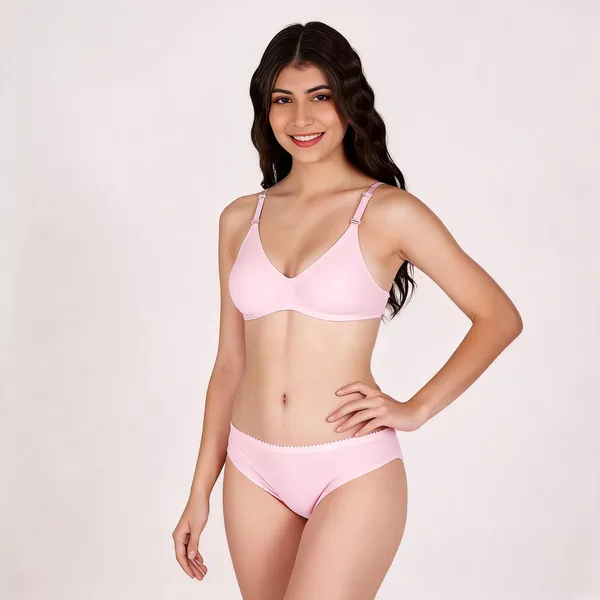 Pink_Cotton_Adjustable_Bra_And_Panty_Set_For_Women