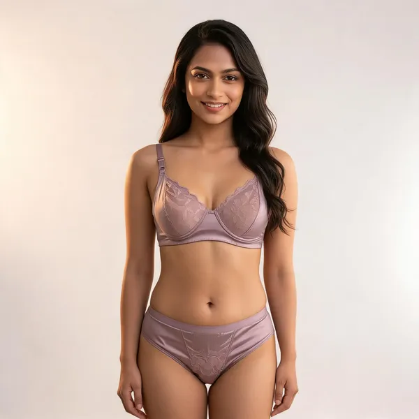 Mauve_Cotton_Lace_Classic_Bra_And_Briefs_Set_For_Women