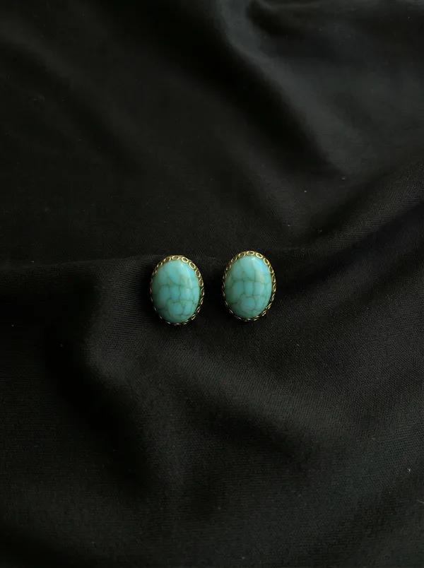 Turquoise_Stone_Earring