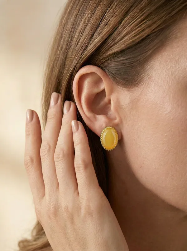 Yellow_Gemstone_Earrings