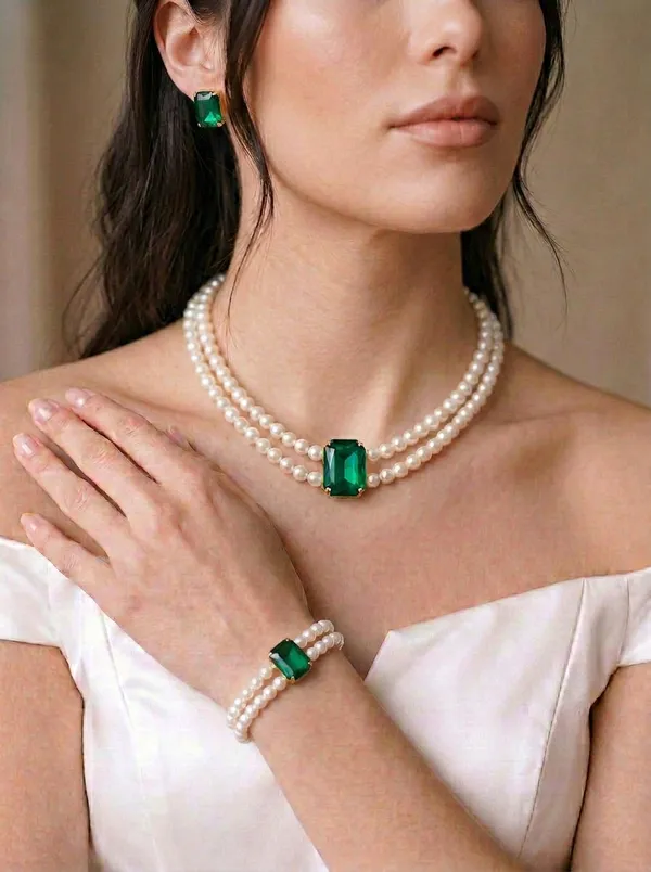 Emerald_Pearl_Set_With_Bracelet