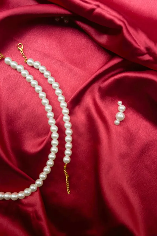 Ivory_Allure_Pearl_Set_With_Bracelet_6mm_Aaa