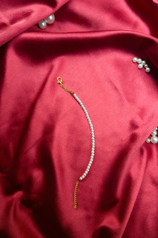 White_Pearl_Bead_Bracelet_3mm