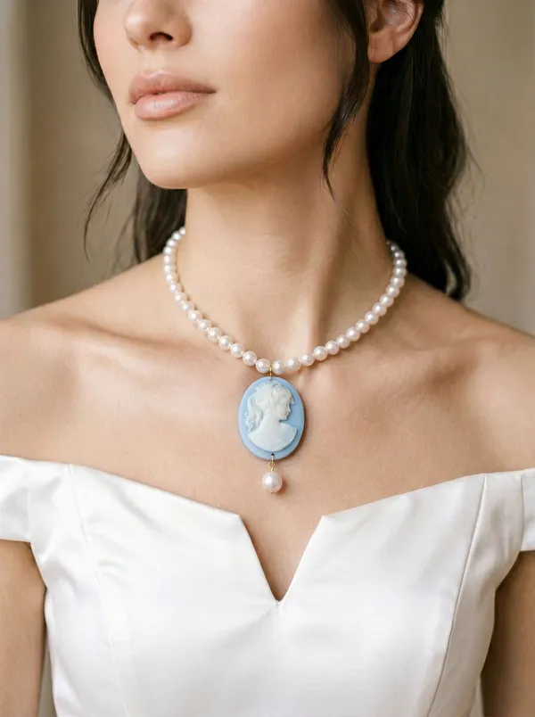 Celeste_Cameo_Pearl_Necklace