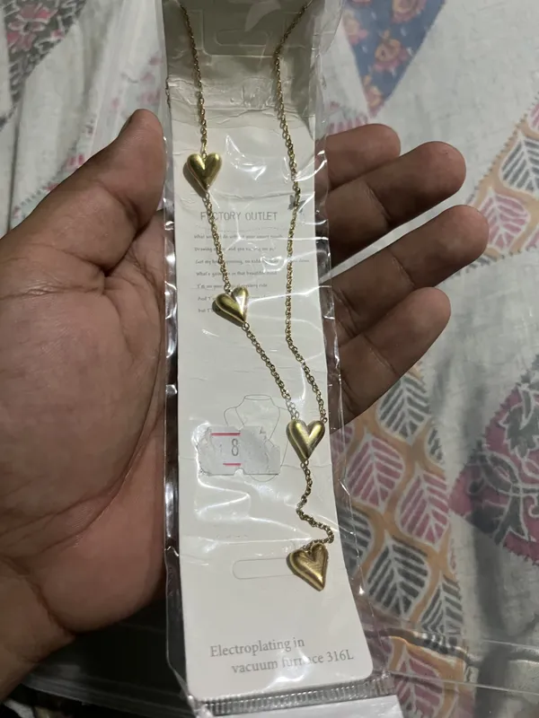 Gold_Tone_Multi_Heart_Pendant_Necklace_for_Women