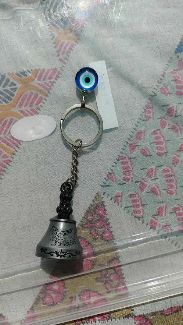 Blue_Metal_Evil_Eye_Bell_Keychain_for_Everyday_Use