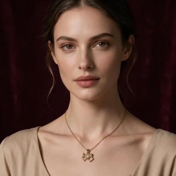 Gold-Plated_Stainless_Steel_Pendant_Necklace_For_Women
