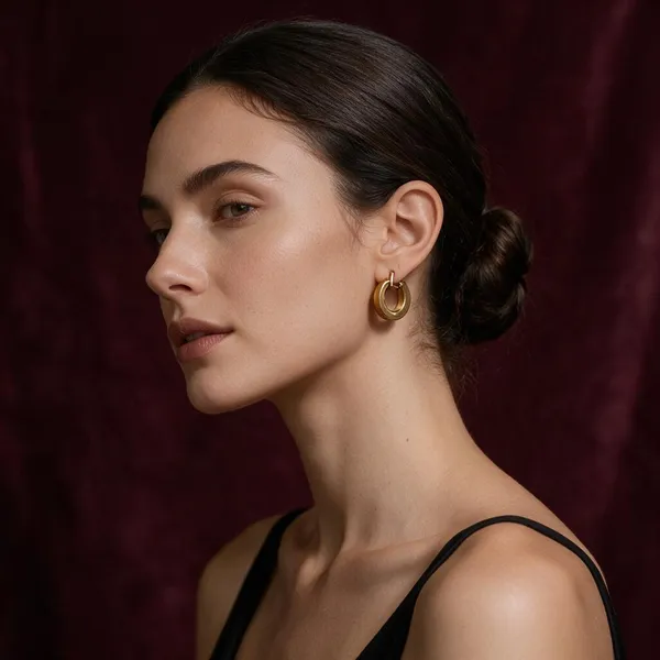 Golden_Brass_Hoop_Earrings_For_Women
