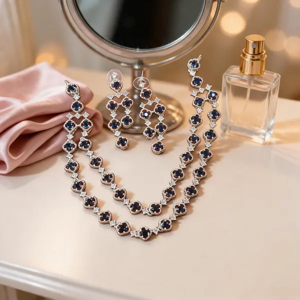 Silver_Brass_Stone_Studded_Necklace_Set_For_Women