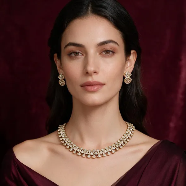 Gold_Brass_Stone_Studded_Geometric_Necklace_Set_For_Women