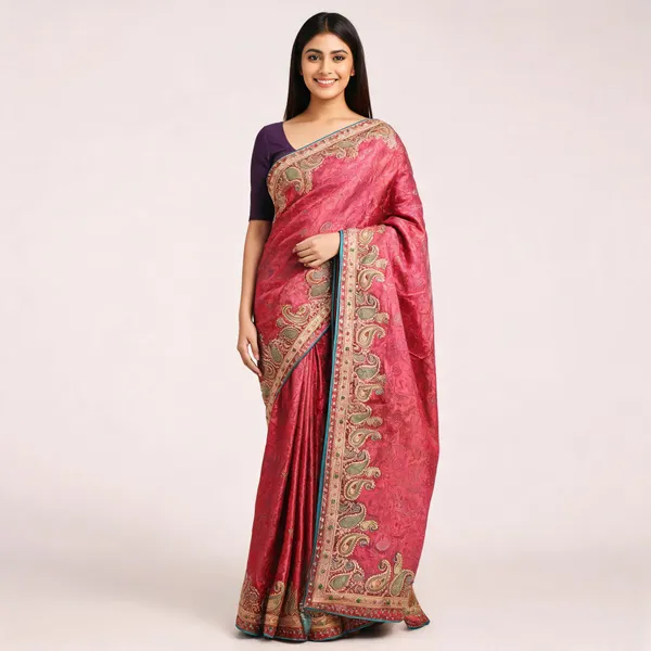 Pink_Tesla_Silk_Embroidered_Saree_For_Women