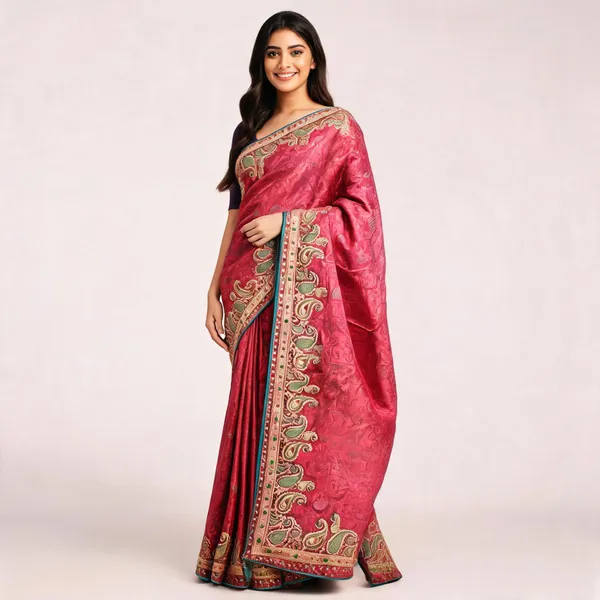 Pink_Tesla_Silk_Embroidered_Saree_For_Women