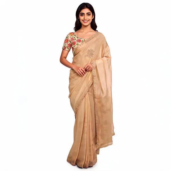 Beige_Tissue_Silk_Embroidered_Saree_For_Women