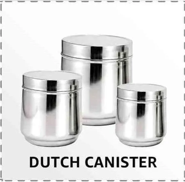 Stainless_Steel_Contemporary_Plain_Dutch_Canister_Set