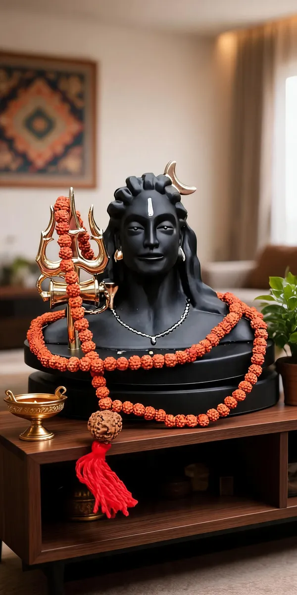 Black_Marble_Dust_Shiva_Bust_Idol_With_Trishul