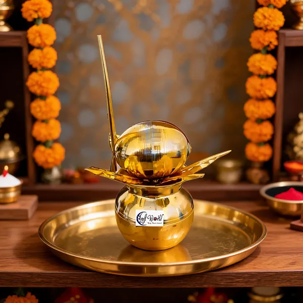 100%_pure_Brass_Lotus_Design_Kalash_nariyal_patra_full_set_