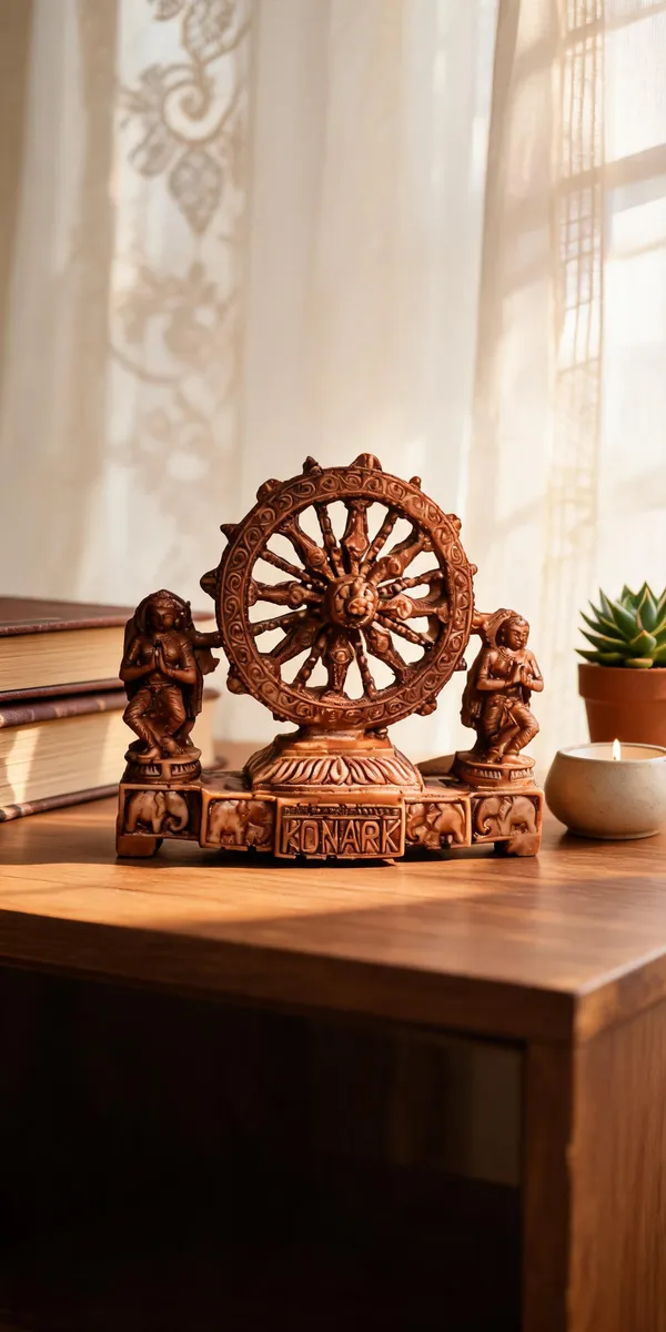Marble_Dust_Konark_Wheel_Decorative_Showpiece