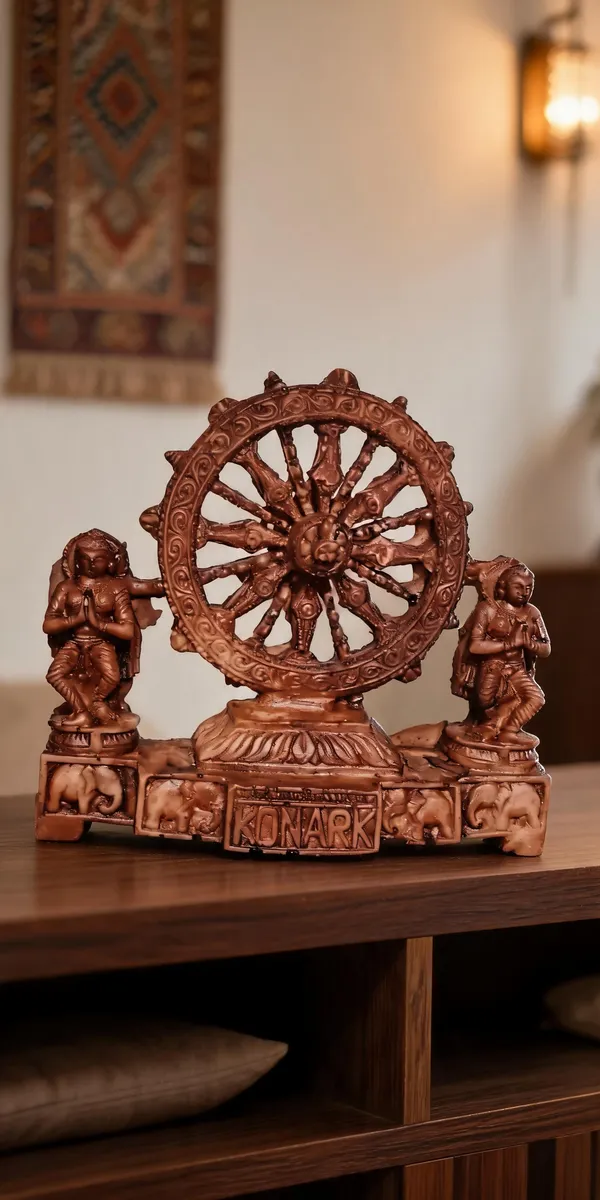 Marble_Dust_Konark_Wheel_Decorative_Showpiece