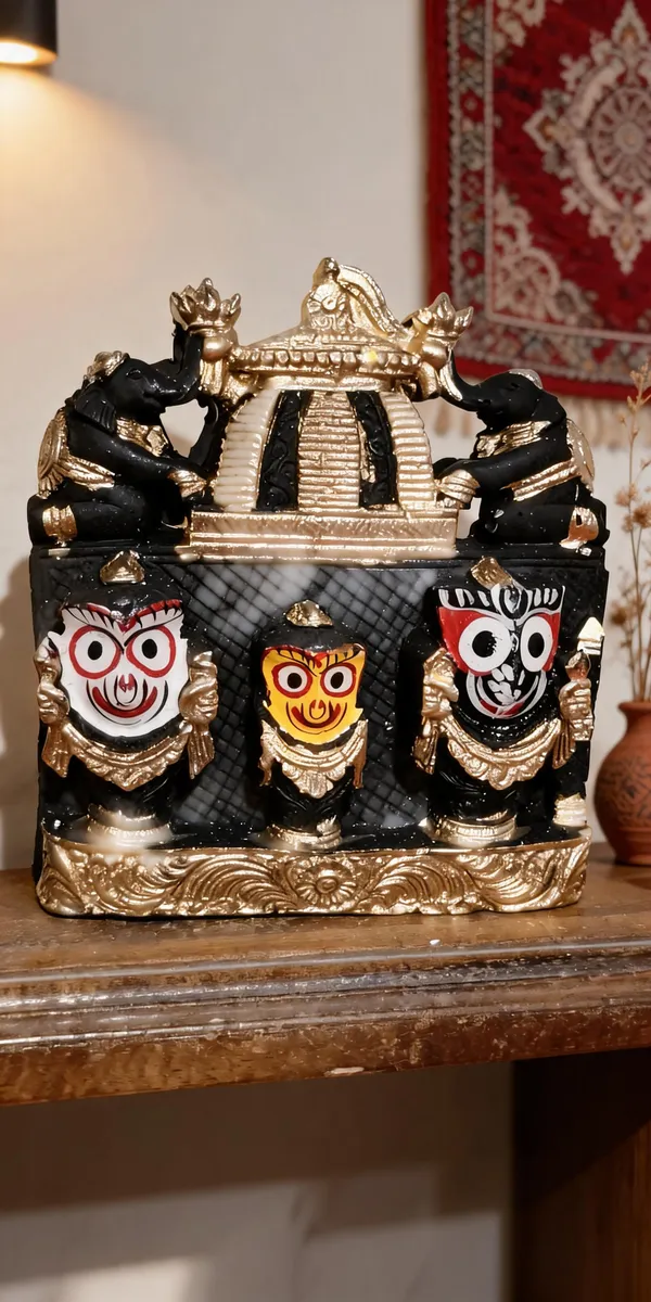 Black_Marble_Jagannath_Balabhadra_Subhadra_Temple_Idol