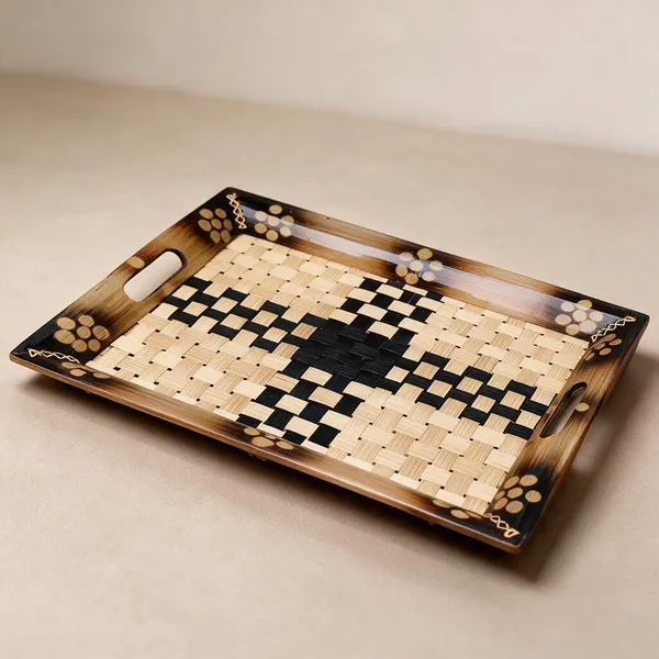 Brown_Bamboo_Serving_Tray_For_Kitchen_And_Dining
