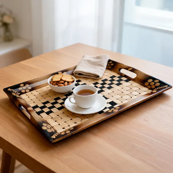 Brown_Bamboo_Serving_Tray_For_Kitchen_And_Dining