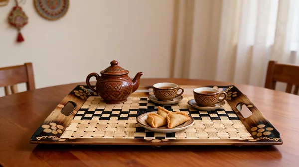 Brown_Bamboo_Serving_Tray_For_Kitchen_And_Dining