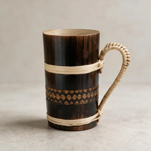 Brown_Bamboo_Mug_For_Kitchen_And_Dining