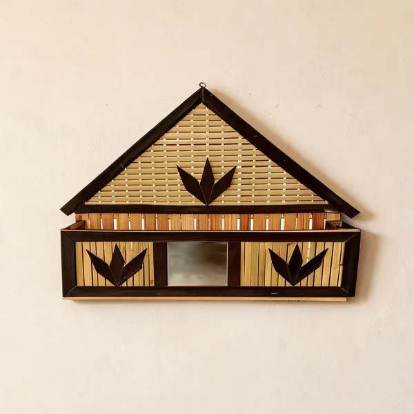 Brown_Bamboo_Wall_Mirror_For_Home_Decor