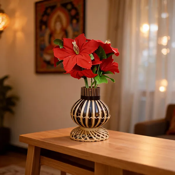 Natural_Bamboo_Flower_Vase_For_Home_Decor