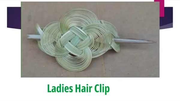 Green_Bamboo_Hair_Clip_For_Women