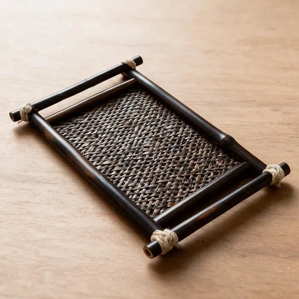 Brown_Bamboo_Serving_Tray_For_Kitchen_And_Dining