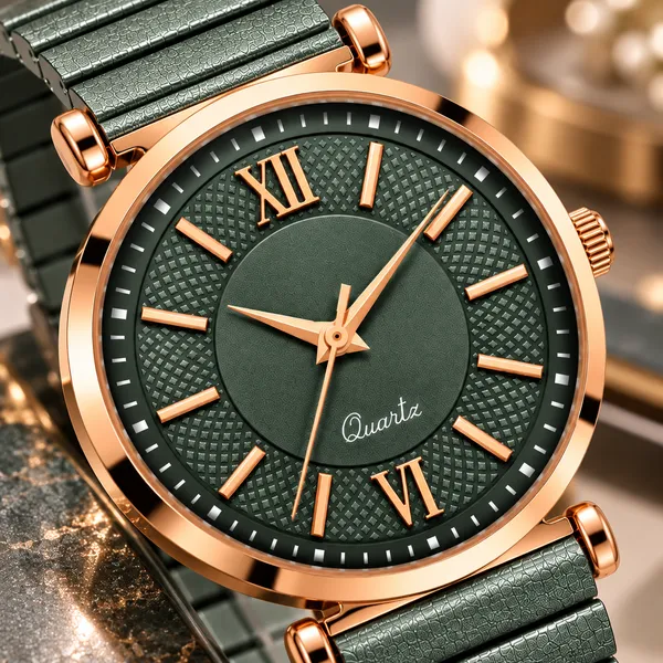 Green_Rose_Gold_Strap_Analog_Watch_for_Adults