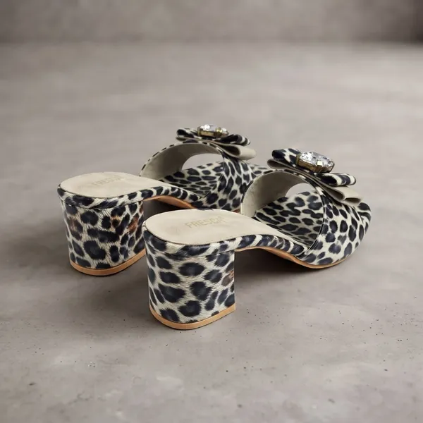 BREPIK_Women_Sandals_Block_Heel_Leopard_Slip-on_Ladies_Footwear
