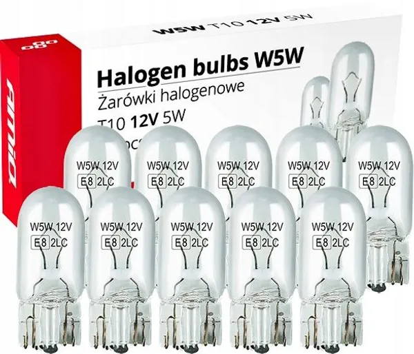 12v_5w_501_Wedge_Base_Automotive_Bulb_Pack_Of_10_Default_Title