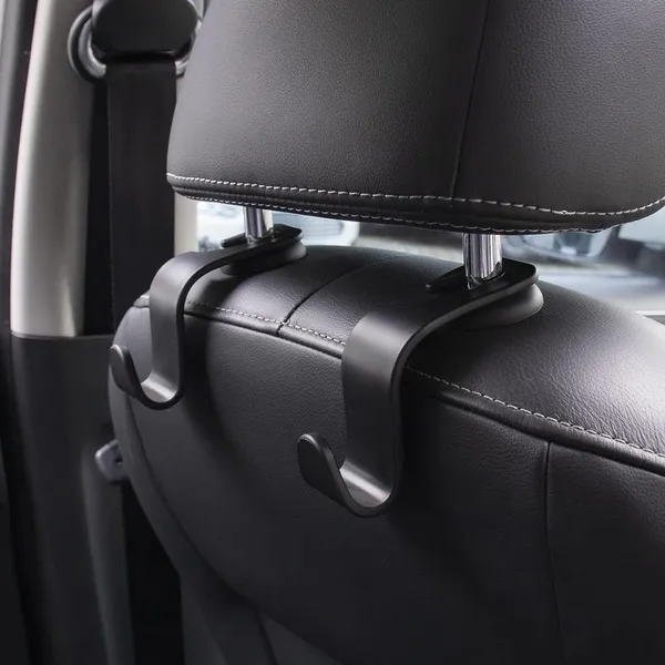 Car_Seat_Headrest_Double_Hooks_Leather_Back_Seat_Bag_Purse_Holder_2_Pcs_Default_Title