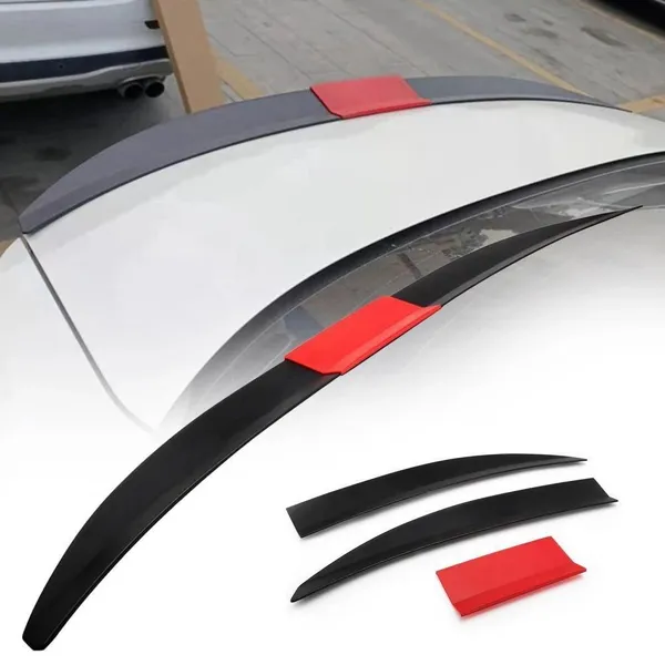 3pcs_Adjustable_Car_Rear_Trunk_Lip_Spoiler_Abs_Black_Red_Wing_Default_Title