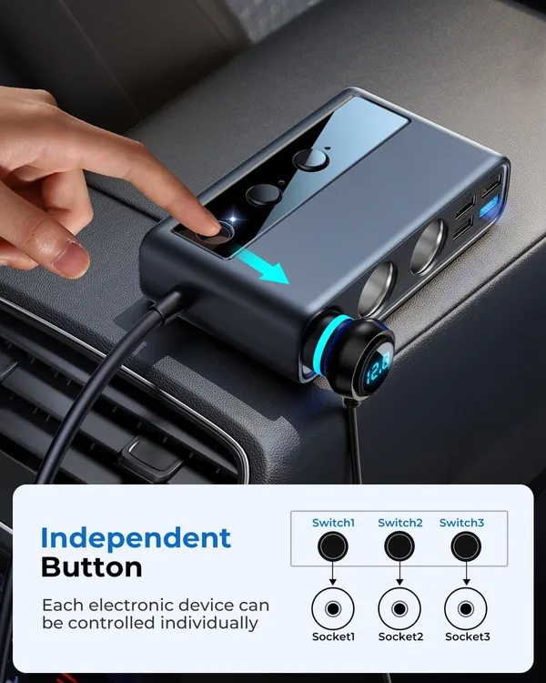 210w_9_In_1_Car_Charger_Cigarette_Lighter_Splitter_3_Dc_Sockets_Usb_A_36w_Usb_C_Pd_Default_Title