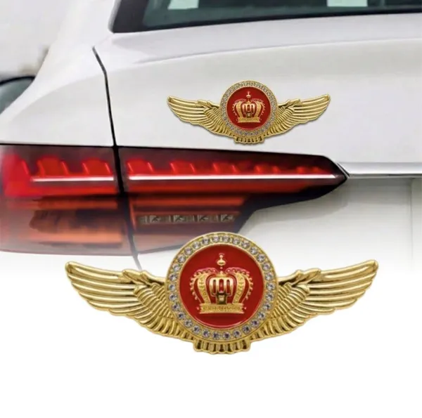 3d_Golden_Winged_Crown_Car_Emblem_Red_Metal_Self_Adhesive_Badge_Default_Title