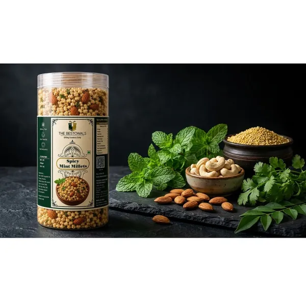Spicy_Mint_Millet_Mix_With_Nuts_And_Seeds