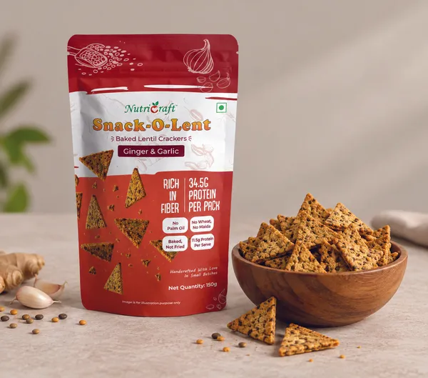 Nutri_Craft_Ginger_&_Garlic_Baked_Lentil_Crackers_-_Pack_of_4
