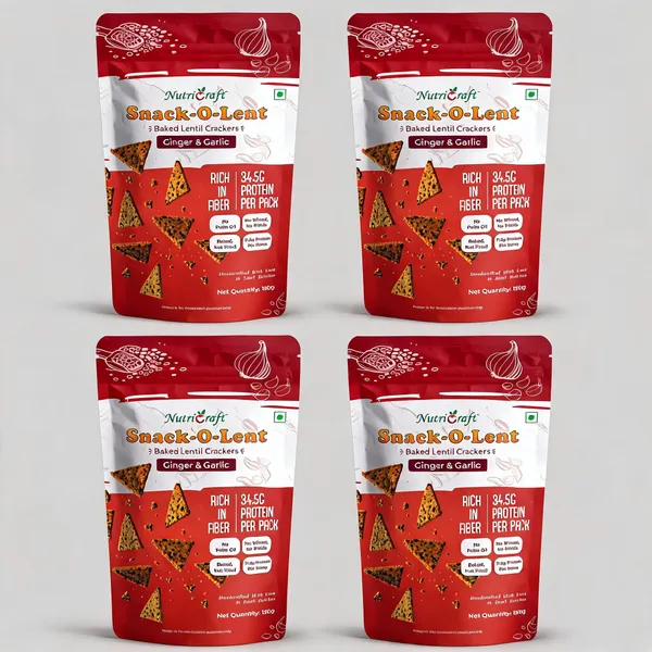 Nutri_Craft_Ginger_&_Garlic_Baked_Lentil_Crackers_-_Pack_of_4