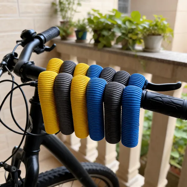 Multicolour_Textured_Bicycle_Handle_Grip_Sleeves_Set