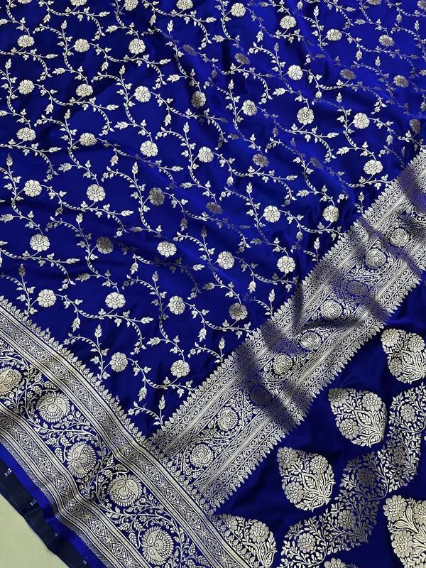 Royal_Blue_Mashru_Katan_Silk_Saree_For_Women