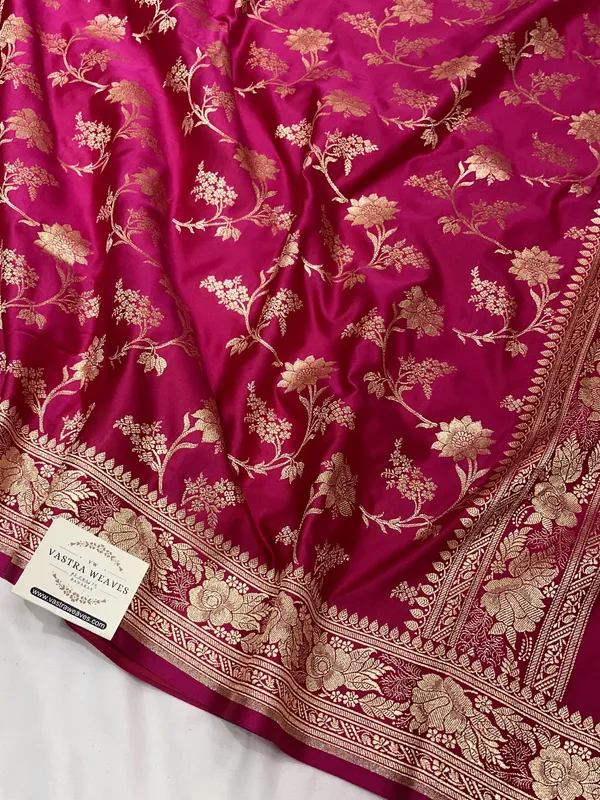 Rani_Pink_Mashru_Katan_Silk_Saree_For_Women