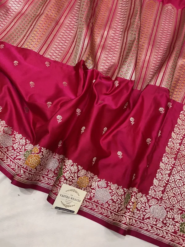 Rani_Pink_Mashru_Katan_Silk_Saree_For_Women