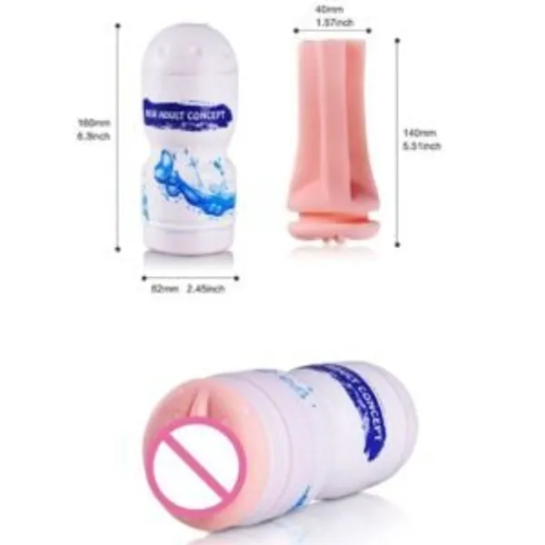 Lovemehoney_Silicone_Squeeze_Wellness_Cup_Soft_Lifelike_Texture_Compact_Discreet_Waterproof_Design