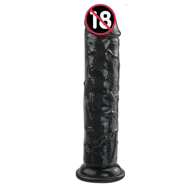 Lovemehoney_7_7_Inch_Black_Realistic_Pleasure_Toy_With_Suction_Cup_For_Women