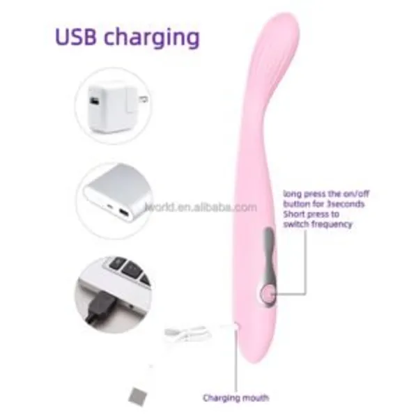 Lovemehoney_Silicone_Bendable_Wellness_Massager_10_Modes_Usb_Rechargeable_Soft_Pink_Design