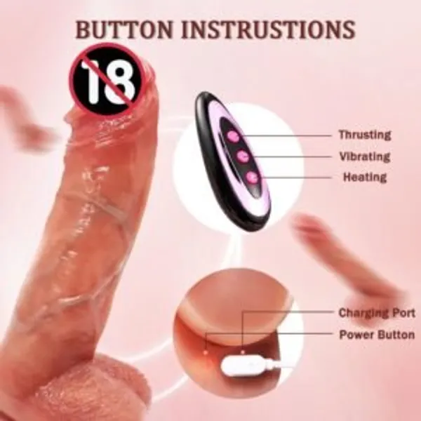Lovemehoney_Realistic_Hands_Free_Rechargeable_Personal_Massager_With_Heating_Suction_Base_Remote_Control_Lube_Included